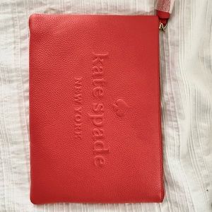 KATE SPADE GIA LARCHMONT AVENUE SLIM CLUTCH